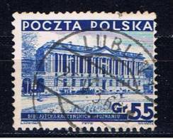 PL Polen 1935 Mi 309 Bibliothek Posen - Oblitérés