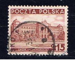 PL Polen 1937 Mi 317 Universität Lemberg - Oblitérés