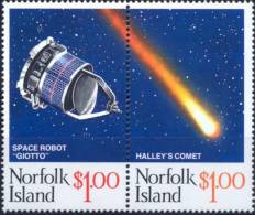 NORFOLK ISLAND   Halleys Comet - Oceania
