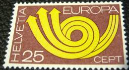Switzerland 1973 Europa CEPT 25c - Mint - Ongebruikt
