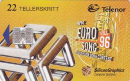 Norway, N072, Eurosong, 2 Scans. - Noorwegen