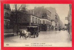 PARIS 15 --> La Crue De La Seine. Le Passage Du Boulanger Rue De Lourmel - District 15
