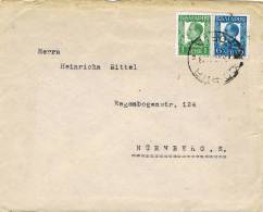 Carta SOFIA (Bulgaria) 1933 A Alemania - Storia Postale