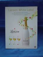 Plaque Publicitaire LANSON WHITE LABEL - Tin Signs (vanaf 1961)