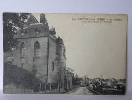 CPA 58 NIEVRE - CHATILLON En BAZOIS - Le Château (Vue Prise Route De Nevers) - Chatillon En Bazois