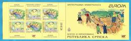 2006X  366-67D-BLOK   BOSNIA REPUBLIKA SRPSKA-EUROPA CEPT 2006 CHILDREN INTEGRAZIONE BOOKLET-BLOK  MNH - 2006