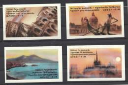 1998 Tourismusmarken 4 Markenheftchen Venedig, Rom, Neapel Und Mailand Postfrisch - Carnets