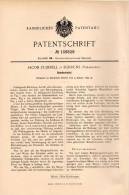 Original Patentschrift - J. Zuderell In Schruns , Vorarlberg , 1899 , Gemüsehobel , Gemüse !!! - Outils Anciens
