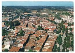 CPSM - MONTLUEL - Vue Général Aérienne - Coul - Déb 70 - - Montluel