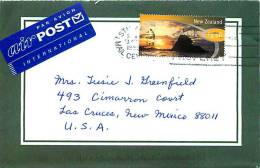 1999  $1.50  Wakatane  Single On Air Letter To USA - Briefe U. Dokumente