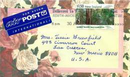 1999  $1.50 Scenic Walks  Single On Air Letter To USA - Brieven En Documenten