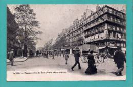 PARIS 02~09 --> Perspective Du Boulevard Montmartre - Arrondissement: 02