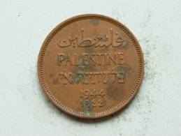 PALESTINE 1944 -  ONE MIL / KM 1 ( Uncleaned - For Grade, Please See Photo ) ! - Other - Asia