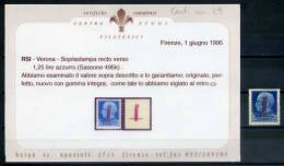 ITALY - 1944 INVERTED OVERPRINT - V6320 - Nuevos