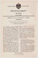 Original Patentschrift - Tiegeldruckpresse , 1900 ,  A. Schumann In Leipzig , Presse , Tiegeldruck !!! - Machines