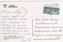 Beau Timbre " Port "/ Carte , Postcard Du 17/06/04 - Barbados (1966-...)