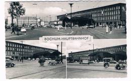 D3066     BOCHUM : Hauptbahnhof ( Multi-view)( Messchersmitt Kleinwagen) - Bochum