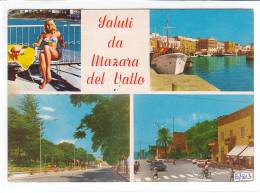 PO5013# TRAPANI - MAZARA DEL VALLO - PIN UP  PINUP  VG 1980 - Mazara Del Vallo