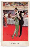 ILLUSTRATORS USABAL "THE DANCE OF TODAY"  WSBS Nr. 1128 OLD POSTCARD - Usabal