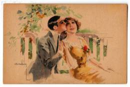 ILLUSTRATORS USABAL LOVE WSBS Nr. 5565 OLD POSTCARD 1930. - Usabal