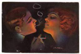 ILLUSTRATORS USABAL A KISS WSBS Nr. 1247 OLD POSTCARD 1914. - Usabal