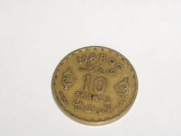 Maroc 10 Francs  1371 - Marruecos
