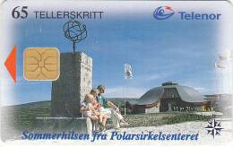 Norway, N128, Polarsirkelen,  2 Scans. - Norway