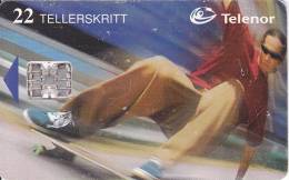 Norway, N131, Skateboard, Sport, CN : C87026236,  2 Scans. - Noruega