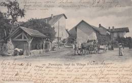 PAMPIGNY,HAUT DU VILLAGE VG 1903 X PAYERNE ORIGINALE AUTENTIQUE 100% - Pampigny