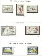 N°Y&T PA67+PA69+302+303+304°337 +333 1962 - Unused Stamps