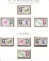 N°Y&T 332+333+334+335  NON DENTELES ET DENTELES 1971 - Unused Stamps