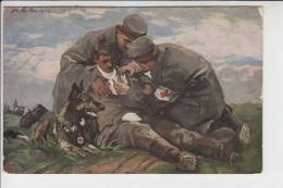 ROTES KREUZ - RED COSS - Militär 1.Weltkrieg - Sanitätshund 1916 - Croix-Rouge
