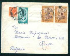 52981 Cover Lettre Brief 1964 TORINO - EUROPA CEPT ,STAMPS ON STAMPS VELO BIKE Calcio Italia Italy Italie Italien Italie - 1964