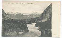 Bow Valley From C.P. Railway Hotel, Banff - Banff