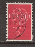 NVPH Nederland Netherlands Pays Bas Niederlande Holanda 727 Used ; Europa Europe Zegel 1959 - Gebruikt