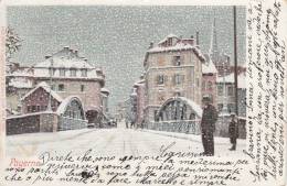 PAYERNE  PLACE DE LA GARE VG 1910 X CLARENS-BELLE CARTE ORIGINALE AUTENTIQUE 100% - Payerne