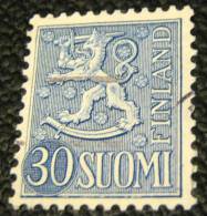Finland 1954 Lion 30m - Used - Oblitérés