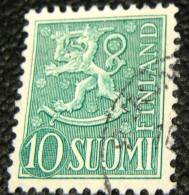 Finland 1954 Lion 10m - Used - Used Stamps