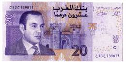 BILLET MAROC - P.68 - 20 DIRHAMS (VOIR SIGNATURES) -  MOHAMMED VI - Marruecos