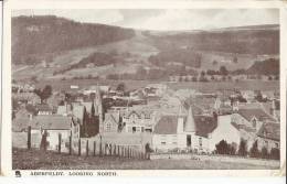 Aberfeldy  Looking North  U. K  Post Card 1906 - Perthshire
