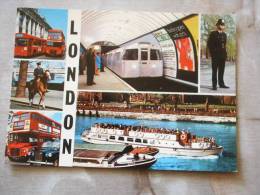 London -Subway - Buses - Ship    D79128 - U-Bahnen