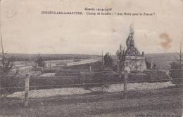 Cp , 54 , GERBÉVILLER-la-MARTYRE , Guerre 1914-1915 , Champ De Bataille , "Aux Morts Pour La France" - Gerbeviller