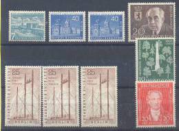 Germany West Berlin 9 Stamps MNH ** - Unused Stamps