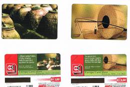 TELECOM ITALIA - CAT. C. & C.  F3632.3633 - EUROPA CARD SHOW , A RICCIONE 2002 (ORCI - MACINA)   -  NUOVA - Publiques Thématiques