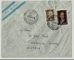 =Argentina  1952 Brief  Nach Austria - Storia Postale