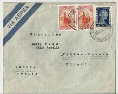 =Argentina  1953 Brief  Nach Italia - Brieven En Documenten