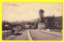 * Liège - Luik (La Wallonie) * La Gileppe, Sur Le Barrage, Stuwdam, Lion, Leeuw, CPA, Old Postcard - Gileppe (Barrage)