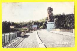 * Liège - Luik (La Wallonie) * (nr 4) La Gileppe, Souvenir De La Gileppe, Sur Le Barrage, Stuwdam, Lion, Leeuw, CPA - Gileppe (Barrage)