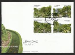 Portugal Madère 2012 Levadas Pipeline D'eau FDC Madeira Water Pipelines 2012 FDC - Wasser