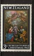 Nouvelle Zélande 1965 N° 433 ** Noël, Murillo, Les Deux Trinités, Anges, Jésus, Marie - Ungebraucht